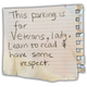 Illustration for article titled Woman Gets Angry Note For Parking In Veterans Only Space—Even Though Shes A Veteran